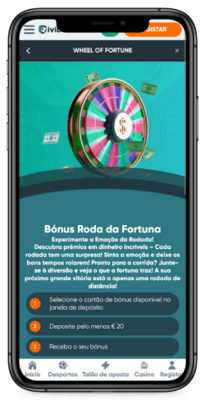 Bónus roda da sorte