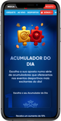 Múltipla do dia bonus Megapari