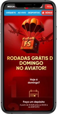 Rodadas grátis de domingo no Aviator Megapari