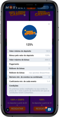 Bónus alternativo de 1.º depósito