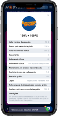 Bónus de 4.º depósito Mostbet