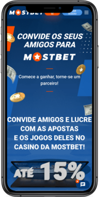Convide amigos Mostbet