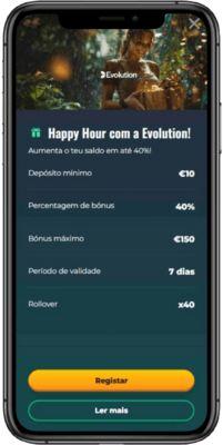 Captura de tela da página promocional do cassino Spinbetter em um dispositivo móvel