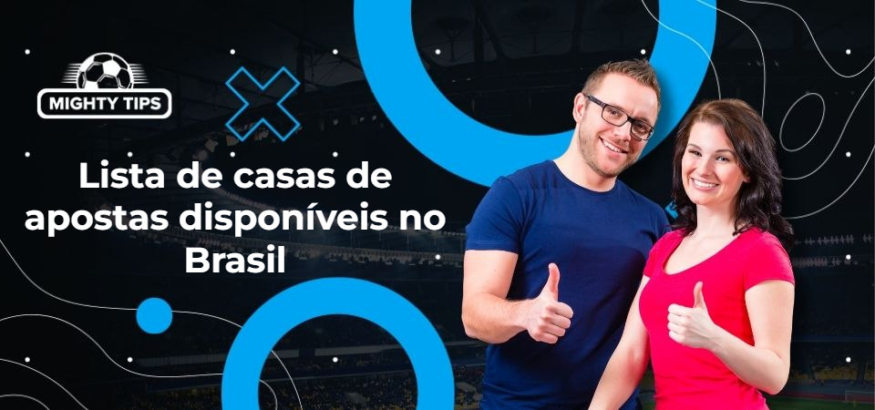 Gráficos para o bloco 'Lista de casas de apostas disponíveis no Brasil'