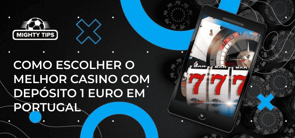 Gráficos para secção Como Escolher o Melhor Casino com Depósito 1 Euro em Portugal
