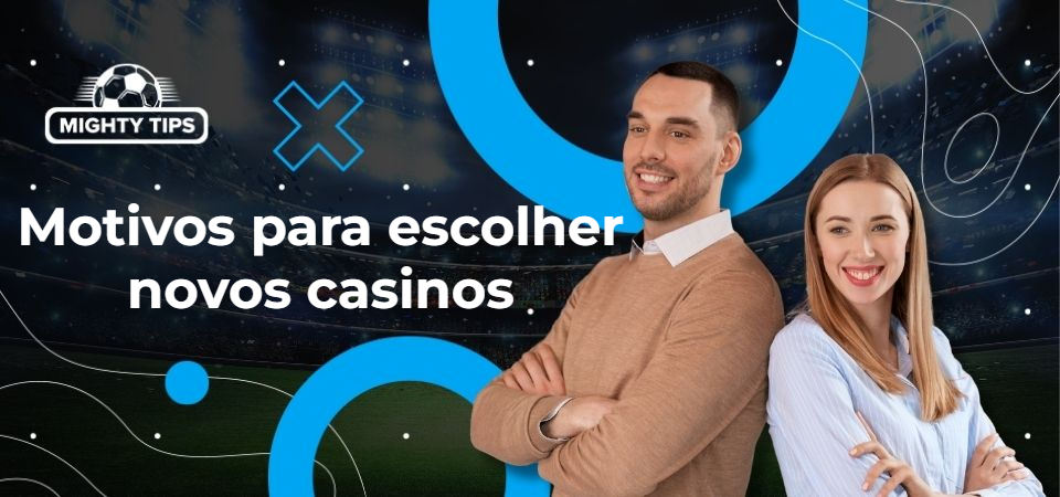 Gráficos para o bloco 'Motivos para escolher novos casinos'