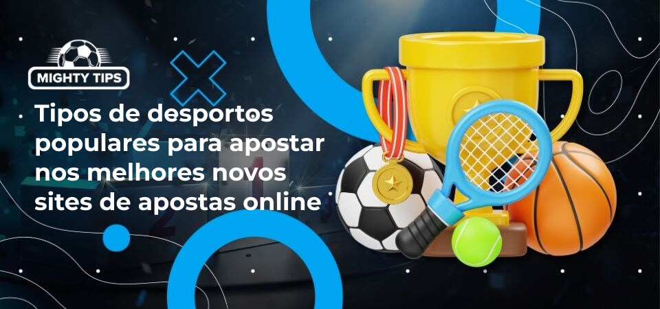 Gráfico dos desportos mais populares para apostar nos melhores novos sítios de apostas em linha