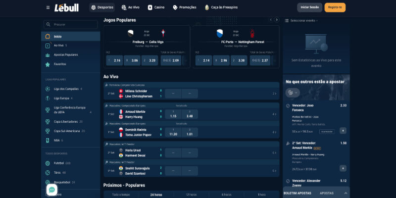 Lebull desportos pagina