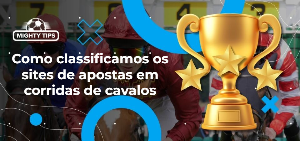 Gráficos para o bloco 'Como classificamos os sites de apostas em corridas de cavalos'