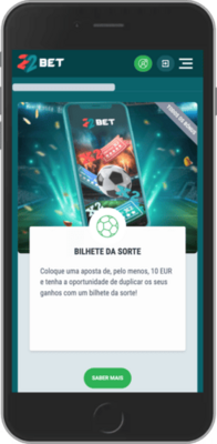 Página do Bilhete da Sorte na 22bet