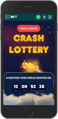 Página da Crash Lottery na 22bet
