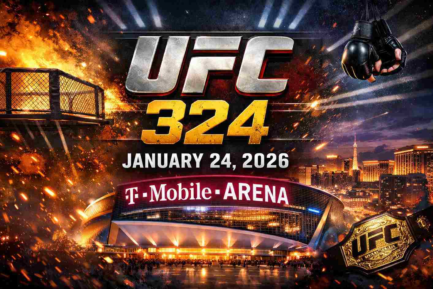 UFC 324 prognosticos