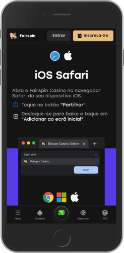 Captura de tela do Fairspin ios