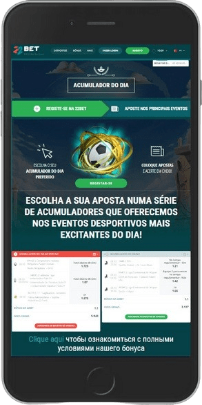 Captura de tela da página de bônus – Promoção Acumulador do Dia