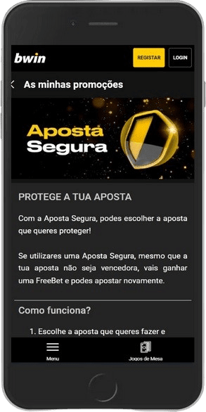 Captura de tela da página de bônus – Aposta Segura