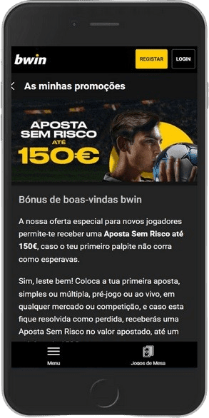 Captura de tela da página de bônus – Aposta sem risco até 150€