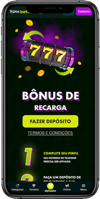 Captura de tela da página promocional do cassino Spinbetter em um dispositivo móvel 5