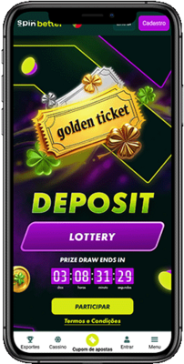 Captura de tela da página de bônus esportivos do Spinbetter em um dispositivo móvel 4