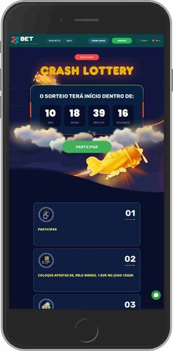 Ecrã de bónus da lotaria Crash 22bet