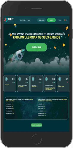 Ecrã de bónus de reforço de aposta 22bet