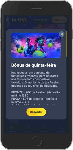 Ecrã bónus da Bettilt Thursday