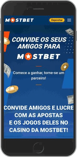 Ecrã bónus para indicações da Mostbet