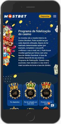 Ecrã de bónus da Mostbet