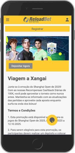 ReloadBet: 50% sem risco em jogos selecionados - até 100€ em aposta de oferta