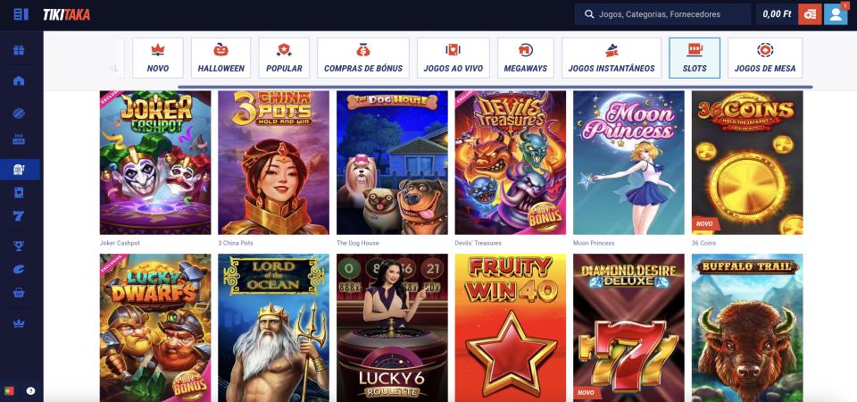 Gráficos para o bloco 'Visão geral do casino'