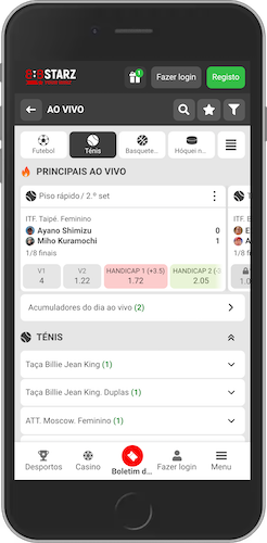 da página de desporto ao vivo do 888starz